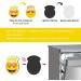MORCART Emoji Dishwasher Magnets Clean Dirty Sign for Dishwashers Refrigerators Washing Machines etc Emoji Dishwasher Magnets 008 - Buy Online on SooperMarket.com