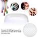 78W UV LED Nail Lamp - Automatic Sensor & Fan Dual Light Nail Dryer for Home & Salon - EU Shipping Available - Buy Online on SooperMarket.com