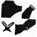 SOESFOUFU Belt Brace Holder Shoulder Rest Support Belt Posture Fixer for Women Polyester Black - Buy Online on SooperMarket.com