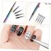 minkissy 1 Set Nail Art Drawing Pen Nails Brush Pen Nail Design Liner Nail Salon Supplies Manicure Painting Manicure Tools Manicure Drawing Tool Nail Painting Design Brush Painted - Buy Online on SooperMarket.com