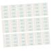 Baluue 80pcs Face Lifting Stickers Invisible Tape Face Tape Chin Lifting Tools Medical Grade