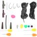 VGEBY Carp Fishing Tackle Set with Weights, Clips, Baiting Needles, Hooks - Rig Kit for Baiting with Needle Included - Buy Online on SooperMarket.com