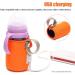 Jiakalamo USB Baby Bottle Warmer - Portable Car Travel Milk Heater for Night Feeding and Outings - Orange - Buy Online on SooperMarket.com