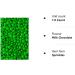 Simply Topps Green Coloured Milk Chocolate Beans - 100g | Cake Cupcake & Cookie Sprinkles - Buy Online on SooperMarket.com