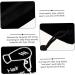 Gogogmee 5 Pcs Hair Dryer Storage Bag Cotton Drawstring Bags Drawstring Makeup Bag Sack Flannel Black - Buy Online on SooperMarket.com
