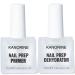 Nail Primer & Dehydrator Set 15mlx2 Acid Free Natural Nail Prep Dehydrate & Bond Primer Kit Acrylic Nail Supplies Primer Nail Tech Must Haves Set Nail Primer& Dehydrator 15ml