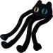 vitegaw Long Cat Plush Pillow 39" Cute Black Cat Stuffed Animals Kawaii Soft Plushies Big Plush Toys Gift for Girlfriend Kids Large 39inch Black