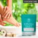 Epsom Bath Salt 35 Oz with Peppermint Essential Oil | 100% Pure Magnesium Sulphate Crystals for Skin Care & Relaxation - International Shipping - Buy Online on SooperMarket.com