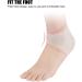 5 Pair Heel Protectors for Shoes Moisturizing Heel Socks Heel Pads Cushion Protectors Moisturizing Heel Protective Cover Wrap for Women to Heal and Treat Dry Cracked Heels(White) - Buy Online on SooperMarket.com