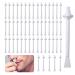 Qhflashbuy nose wax chopsticks 100 pieces of nasal hair wax sticks nose hair remover waxing sticks Applicator for nostril cleaning and nasal hair removal