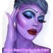 Go Ho Purple Cream Face Body Paint - 2.37oz Water Based Makeup Kit for Kids Party, SFX, Halloween & Cosplay - Buy Online on SooperMarket.com