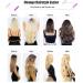 Buy Laavoo 60cm Real Hair Balayage Extensions - Dark Brown Ombre Light Brown Sew-In Weft - 120g #2/8/2 - Premium Quality Hair Extensions - Buy Online on SooperMarket.com