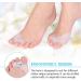 Silicone Hallux Valgus Correction Toe Separators - Bunion Pads for Pain Relief and Bunions Correction - Universal Size - Buy Online on SooperMarket.com