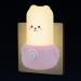 Annmore Baby Night Light Bear with Switch for Sockets Bedside Lamp Wall Decoration Children's Room Sleeping Light Gift for Birth Boy