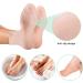 Nizirioo 3 Pack Moisturizing Socks - Gel Silicone Softening Socks for Dry Cracked Feet Care | Ideal for Women | Pink White & Skin Tones - Buy Online on SooperMarket.com