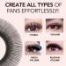 KIARA SKY LASH Cashmere Volume Lash Extensions | Premium Soft Semi-Matte Finish | Professional Eyelash Extensions | Black D-0.05 15mm - Buy Online on SooperMarket.com