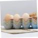 Mikikit Fridge Egg Holder 2pcs Egg Container Egg Holder for Fridge Eggs Deviled Egg Plates Refrigerator Egg Holder Thicken - Buy Online on SooperMarket.com