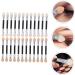 PLAFOPE 24pcs Latex Eye Shadow Stick Makeup Brush for Women Makeup Girl Makeup Brush Aluminum - Buy Online on SooperMarket.com
