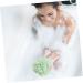 5 Pcs Home Bubble Making Ball Set - Practical Bath Puff & Towel Accessories for Spa-Like Relaxation - Buy Online on SooperMarket.com