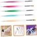 minkissy 4 Sets Nail Pen Carved Aluminum Painting Pen - Buy Online on SooperMarket.com