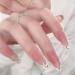 Heart Nail Rhinestones 90 Pcs Acrylic Flatback 3mm Heart Nail Charms Nail Art Rhinestones Gems 3D Nail Art Decorations for DIY Crafts Jewelry Making (Clear) - Buy Online on SooperMarket.com