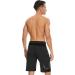 Waspornow Men's Cargo Shorts - 6 Pocket Summer Hiking & MTB Pants - Black Chino Stretch Bermuda - Buy Online on SooperMarket.com