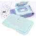 Portable Baby Wipe Warmer & Wet Cloth Dispenser - Keeps Baby Wipes Moist & Warm (Light Blue) - International Shipping - Buy Online on SooperMarket.com