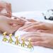 Magnetic Nail Tips Stand Nail Stand Display 2 Sets Acrylic Nail Display Stand False Nail Tips Holder Nail Stand Nail Tip Practice Holder Magnetic for Painting Nails False Nail Tip Manicure Tool golden - Buy Online on SooperMarket.com