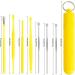 Heimeabi Stainless Steel Ear Wax Cleaner Tool Set - Korean Beauty, Black One Size - Buy Online on SooperMarket.com