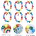 OSALADI Men Bracelets 9pcs Children's Bracelet Bracelets Women Jewelry Set Fashion Acrylic Gemstone Bracelet - Buy Online on SooperMarket.com
