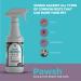 RAPIDTUFF Pawsh Flea & Tick Control Spray for Cats - Natural Prevention with No Side Effects - Buy Online on SooperMarket.com