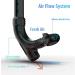 ZABERT SNK92 Swimming Snorkel - Fast-Adjust Head Strap - Front Center Design - Adult/Youth/Kids Age 8+ - Black - Buy Online on SooperMarket.com