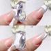 Dornail Clear Silicone French Nail Stamper Kit - Manicure Nail Art Tools - Buy Online on SooperMarket.com