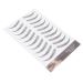 Waterproof 4D Eyebrow Tattoo Sticker - Long Lasting Grooming Shaping Eyebrow Transfers for Women (BROWN-09) - Buy Online on SooperMarket.com