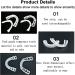 2 Pairs Veneers Dentures - Temporary Tooth Repair for Imperfect Teeth - Buy Online on SooperMarket.com