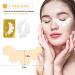 Lunamoon Eye Pads for Eyelash Extensions - 50 Pairs Flower Gold | Perfect for Lifting & Coloring Eyelashes - Buy Online on SooperMarket.com