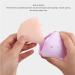 TYTOGE Portable Triangle Powder Puff Storage Box Double Sided Vent Breathable Silicone Makeup Sponge Holder for Home and Travel (Light Purple) - Buy Online on SooperMarket.com