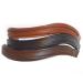 SIE Browbands for Horses Empty U-Shaped 43.2 cm Black Oversize (17'') Black