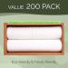 200 Pack Beautiful Mind Cotton Rounds- Lint Free, Eco-Friendly Makeup Remover Pads for Makeup, Nail Polish & Baby Care - Compostable & Kraft Box Included - Buy Online on SooperMarket.com