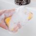 Tainrunse 5Pcs Durable Cleaning Sponge Efficient Cotton Pulp Portable Oil-Resistant Dishwashing Pad for Home Cleaning Pad Yellow 1 - Buy Online on SooperMarket.com
