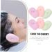 Anneome 3 Pairs Silicone Earmuffs Hair Coloring Earmuffs Heat Protection Ear Covers for Showering Ear Protectors Ear Caps for Hair Dryer Hair Dye Ear Cover Caps Ear Cover for Dyeing - Buy Online on SooperMarket.com