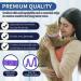 YOTANGO Cat Collar Repellent 4 Pack Cat Collar-Built-in Pant-Based Formula Strong Repellency Slow Release Pleasant Aroma Waterproof (PurpleGrey) - Buy Online on SooperMarket.com