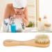 Natural Soft Bristle Face Cleansing and Exfoliating Brush - Wood Handle Facial Scrubber for Men and Women - Buy Online on SooperMarket.com
