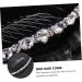 Mikinona 1 PC Hair Comb Handmade Hair Decor Exquisite Headwear Alloy Hair Decor Fashion Hairpin Hair Accessory - Buy Online on SooperMarket.com