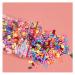 EGURS 1000 pieces 3d nail art polymer clay slices of colorful soft tone pearl nails sticker nail art decoration handicrafts tie