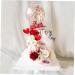 Warmhm 10pcs Valentines Day Food Picks Engagement Cake Toppers Valentine Day Food Picks Christmas Cupcake Topper Proposal Cake Toppers Valentine Day Party Supplies Heart Love Fruit Baby - Buy Online on SooperMarket.com