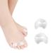 DYKOOK Toe Separator Toe Spacers 10 Packs Gel Toe Separator for Overlapping Toe Straightener Bunion Corrector for Women Relieve Pain Pressure & Prevent Rubbing
