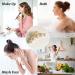 White Large Pearl Hair Claw Clips - Strong Hold Barrettes for Women | Ideal for Daily, Birthday, Wedding Wear | Nonslip Hair Accessories for Thick or Thin Hair - Buy Online on SooperMarket.com