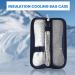 yuoseg 2PCS Insulin Cooler Travel Case Diabetic Medication Organizer Cooler Bag Navy Blue Navy Blue - Buy Online on SooperMarket.com