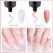 Poly Gel Nail Kit - Crystal Clear Builder Gel for Nail Extensions | DIY Nail Art Set for Beginners - Buy Online on SooperMarket.com